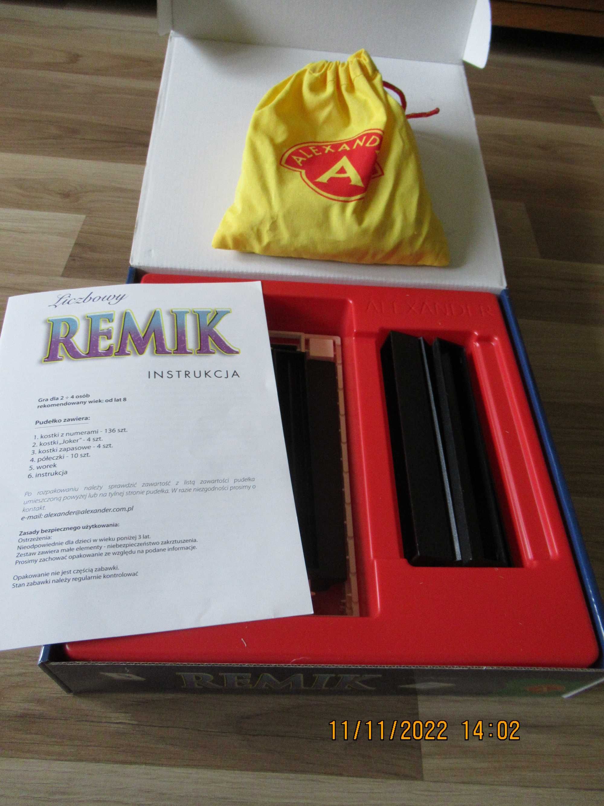 REMIK Liczbowy Gra rodzinna ALEKSANDER 0377