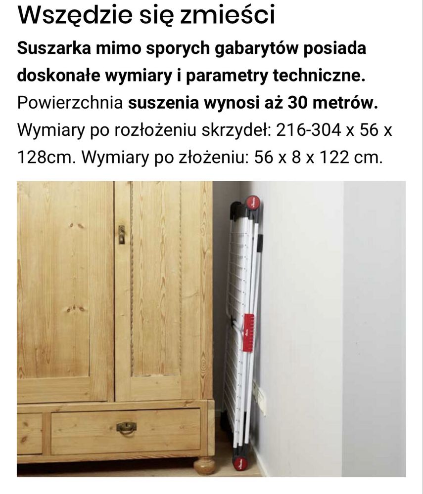 Suszarka vileda XL