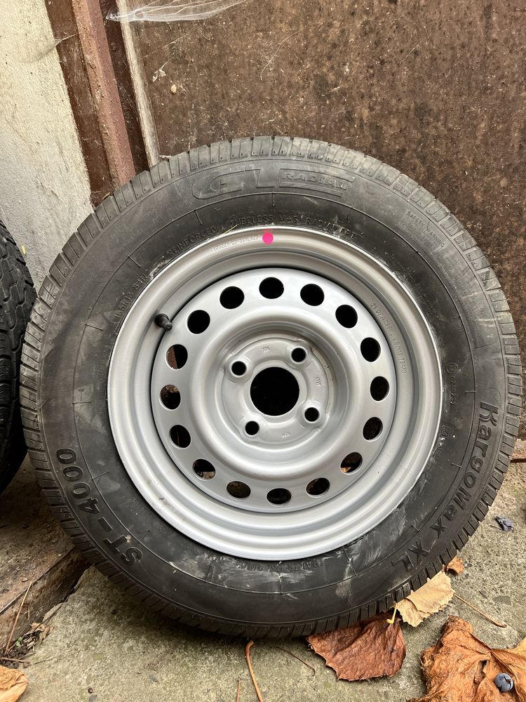 Колеса прицеп лафет 155 r13 84N ціна за 2шт.