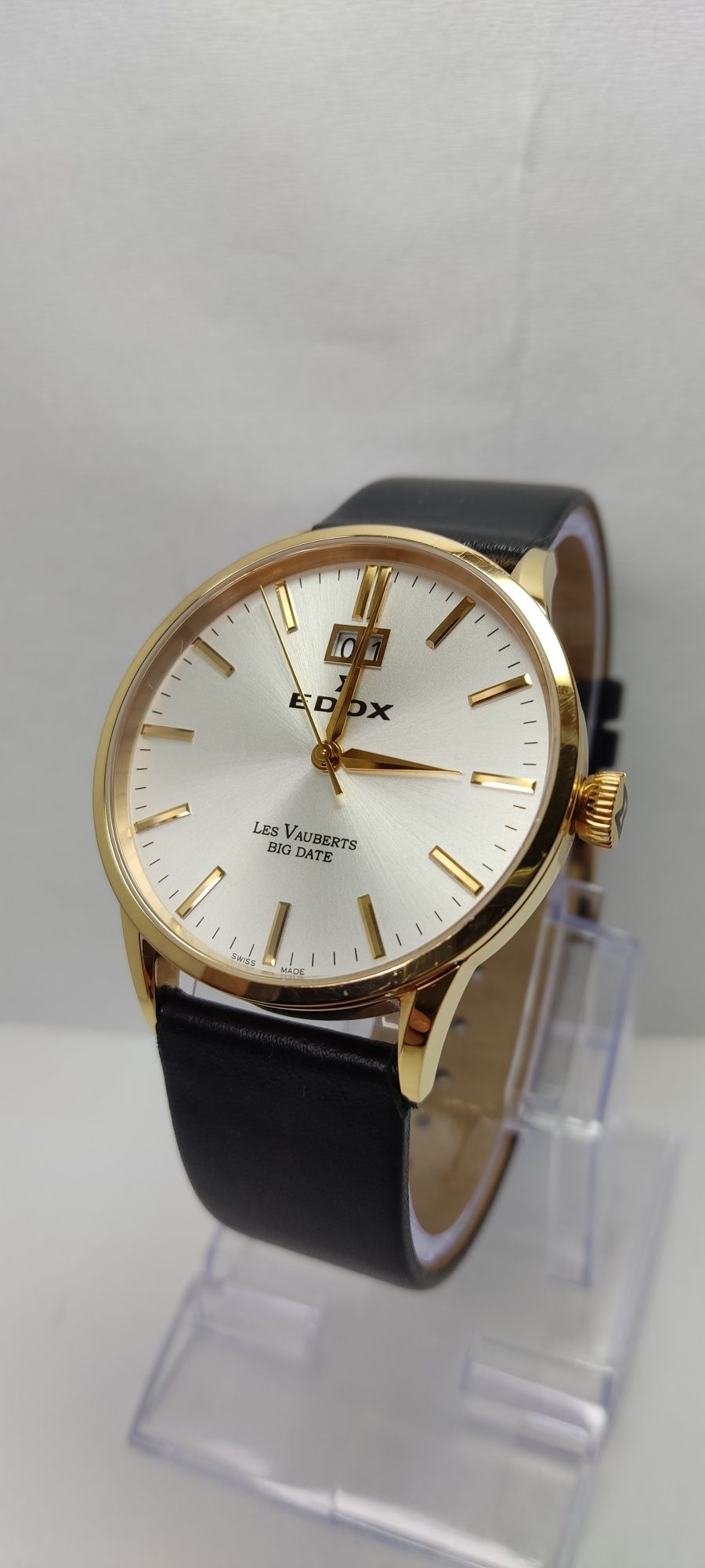 #02*Edox Les Vauberts Big Date 6.3.0.0.1 37R AIR.