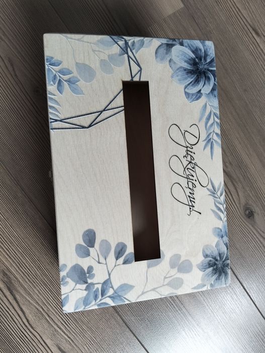 Pudelko na koperty na ślub