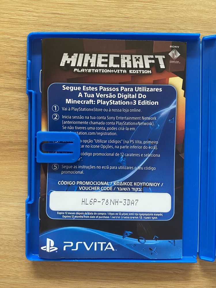 Minecraft PlayStation Vita Edition