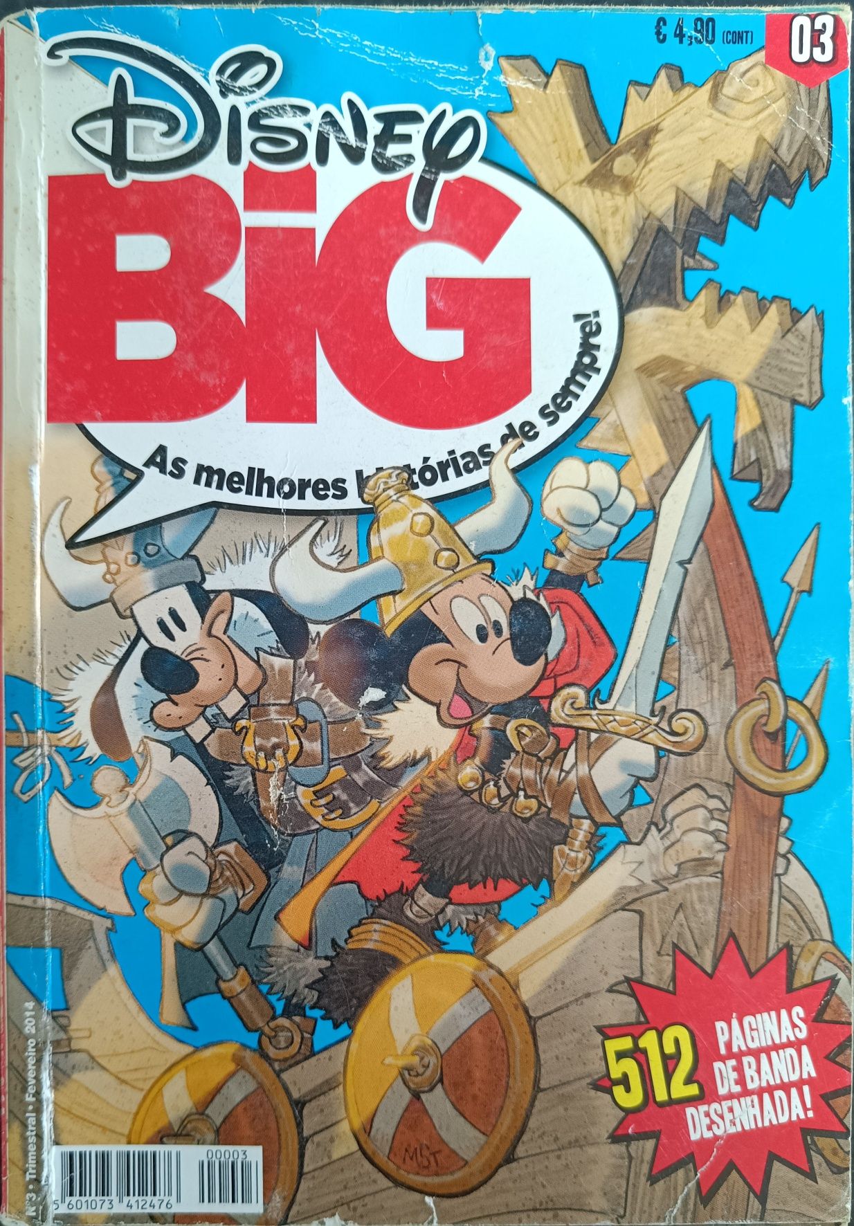 Livro Banda desenhada Disney - BIG