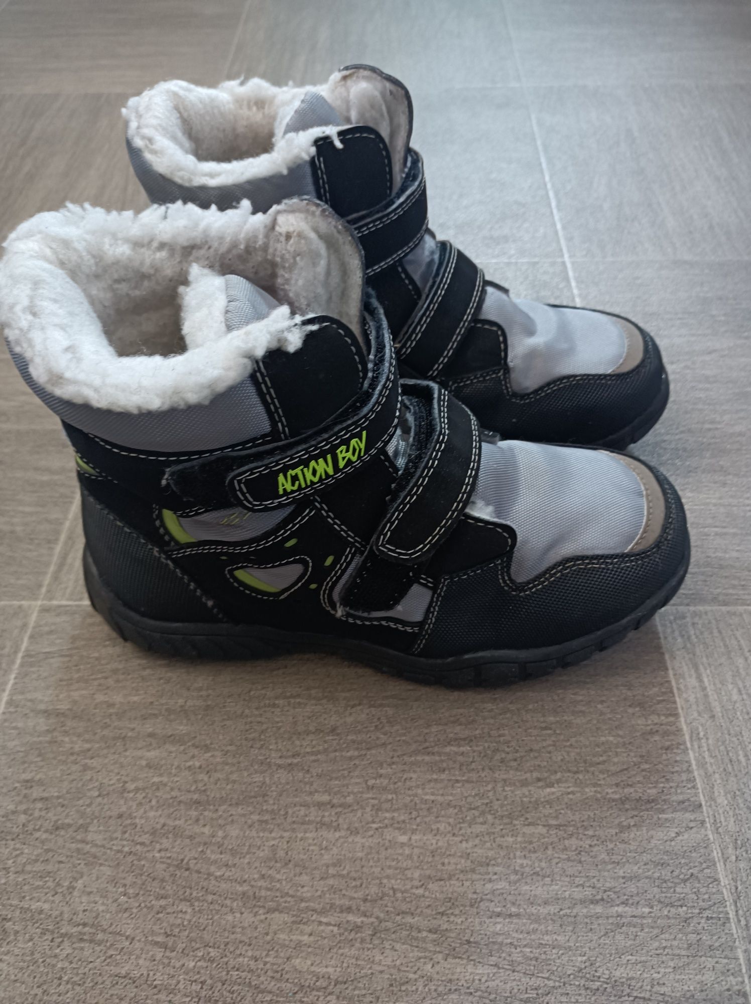 Buty zimowe/ śniegowce Action Boy 32
