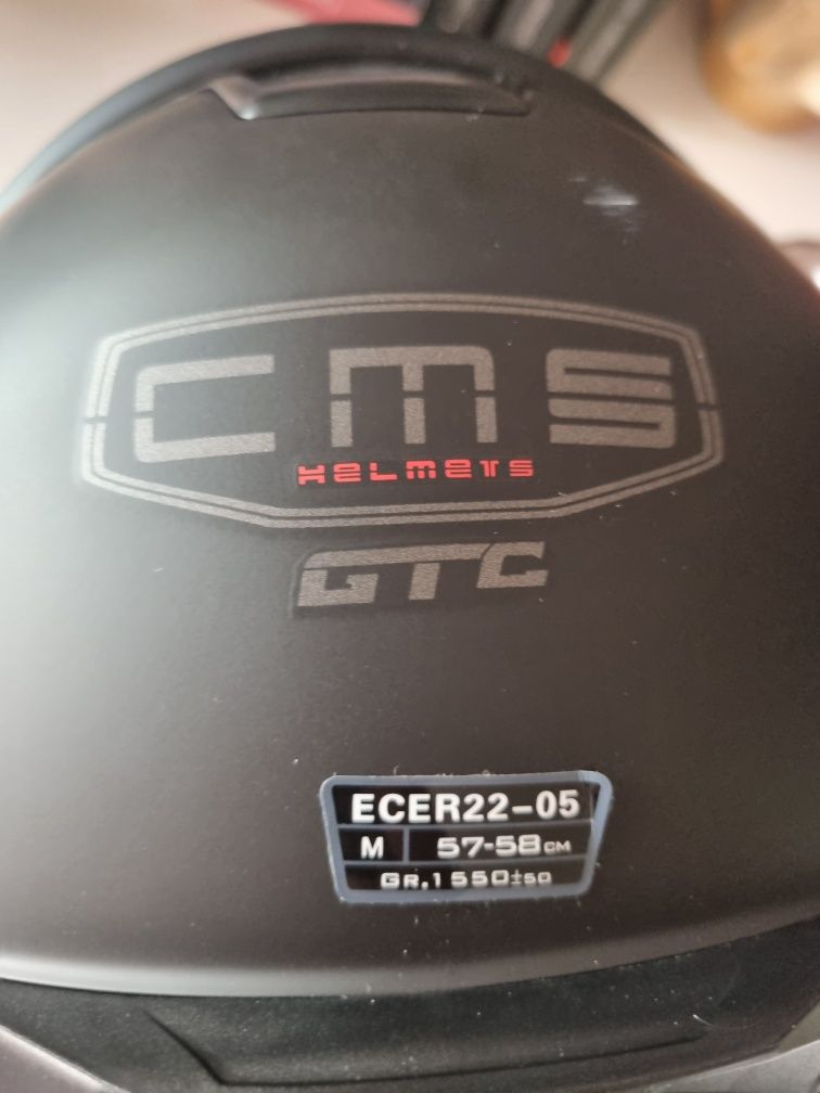 Capacete de mota CMS