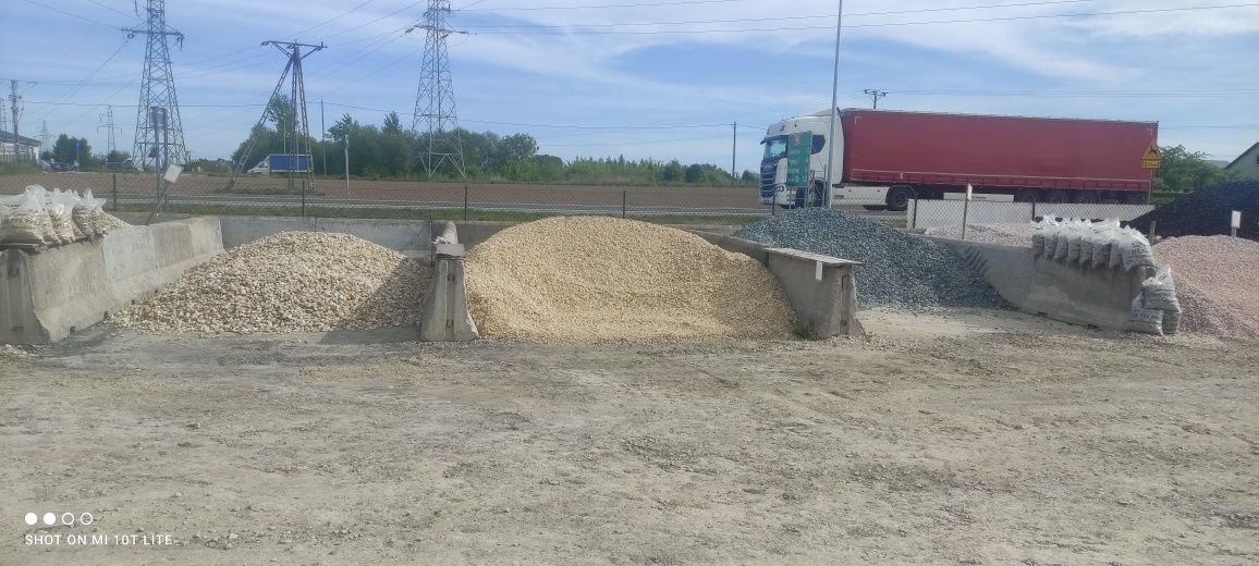 Kamień ozdobny,  grysy, otoczaki