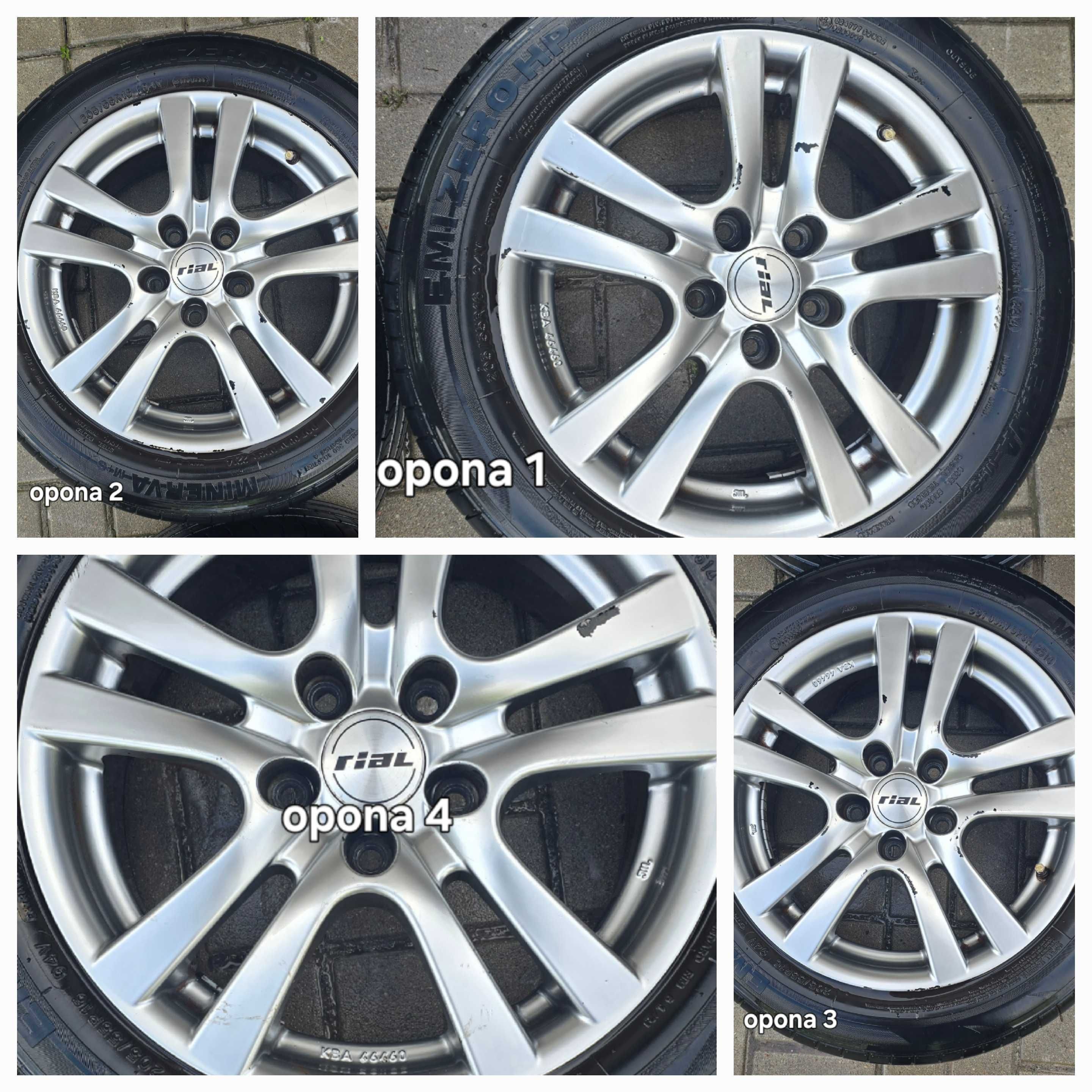 Felgi aluminiowe z oponami 5x114,3
