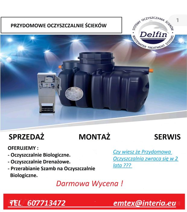 Przydomowa oczyszczalnia ścieków - montaż