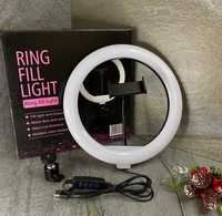 Кольцевая лампа Ring Fill Light 26см с креплением для телефона