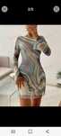 Vestido curto estampado