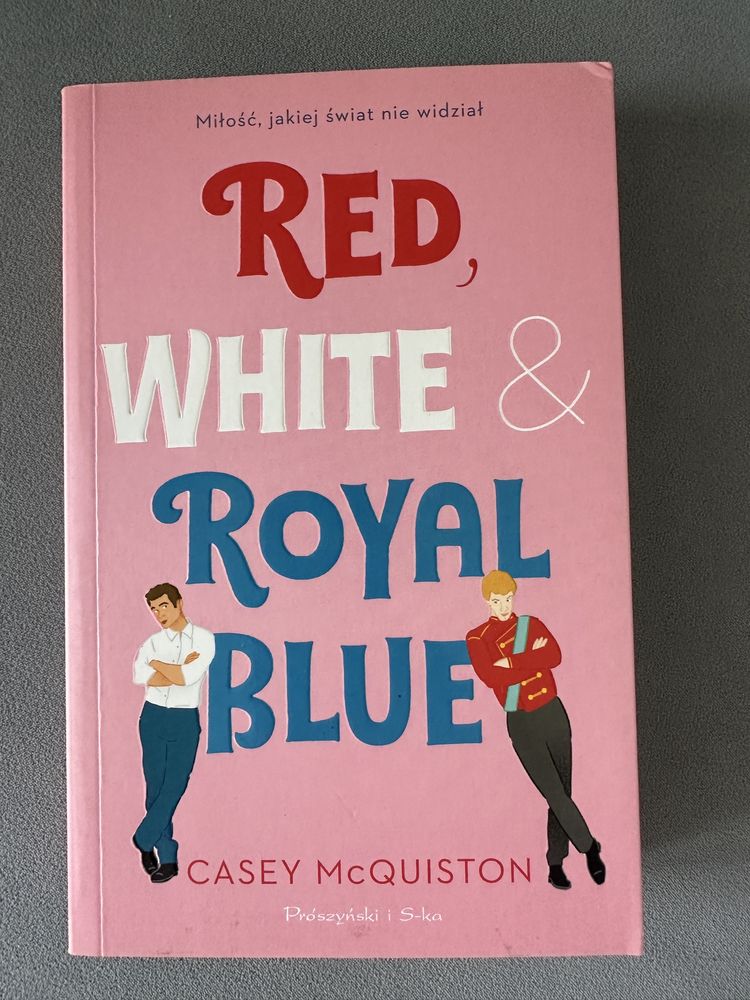Książka „Red, White & Royal Blue”