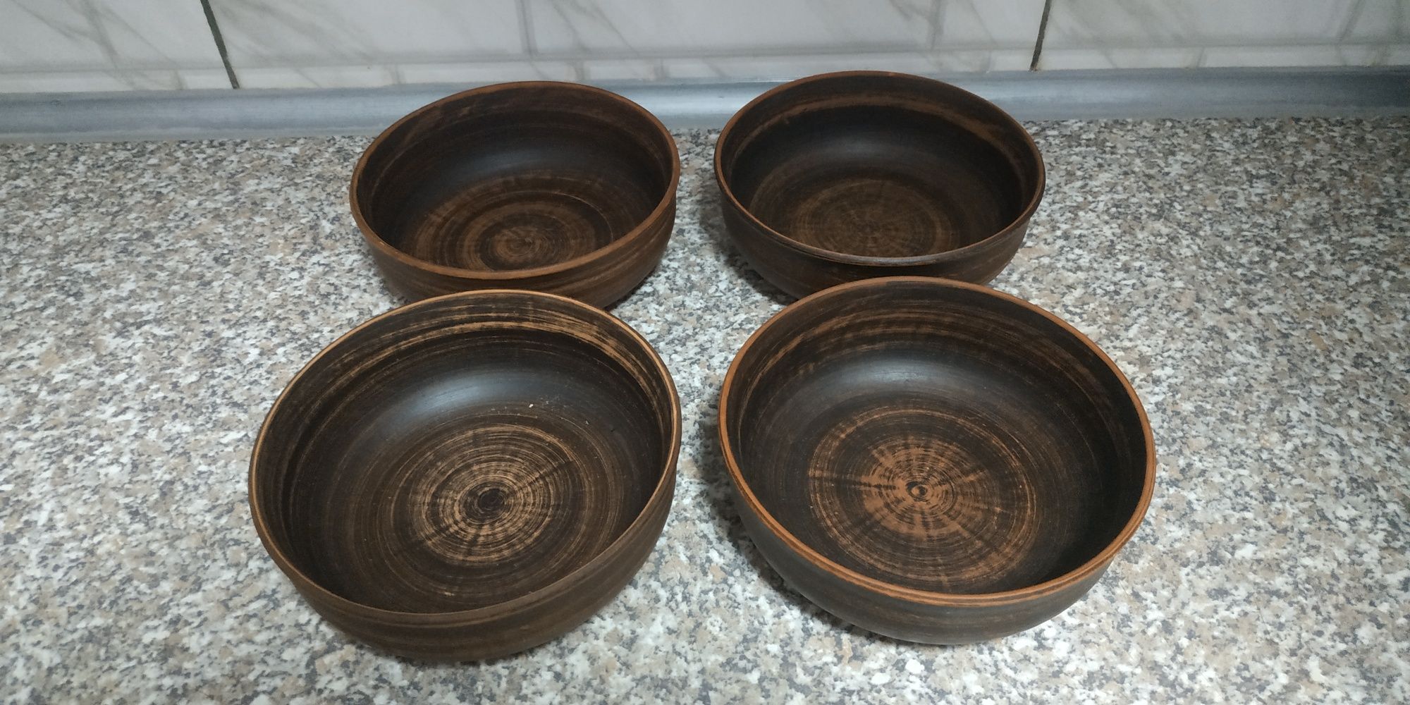 Набор глиняной посуды