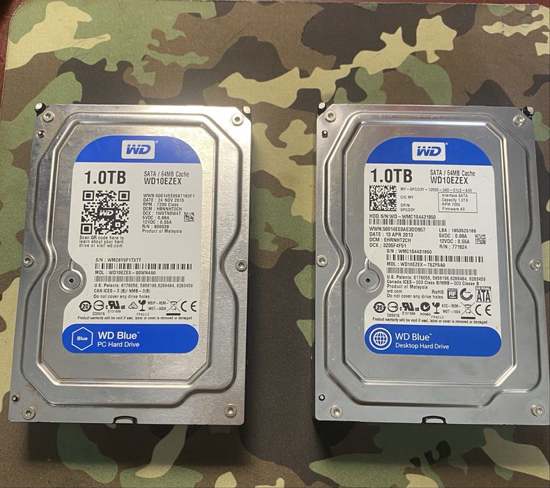 Накопичувач HDD SATA 1.0TB