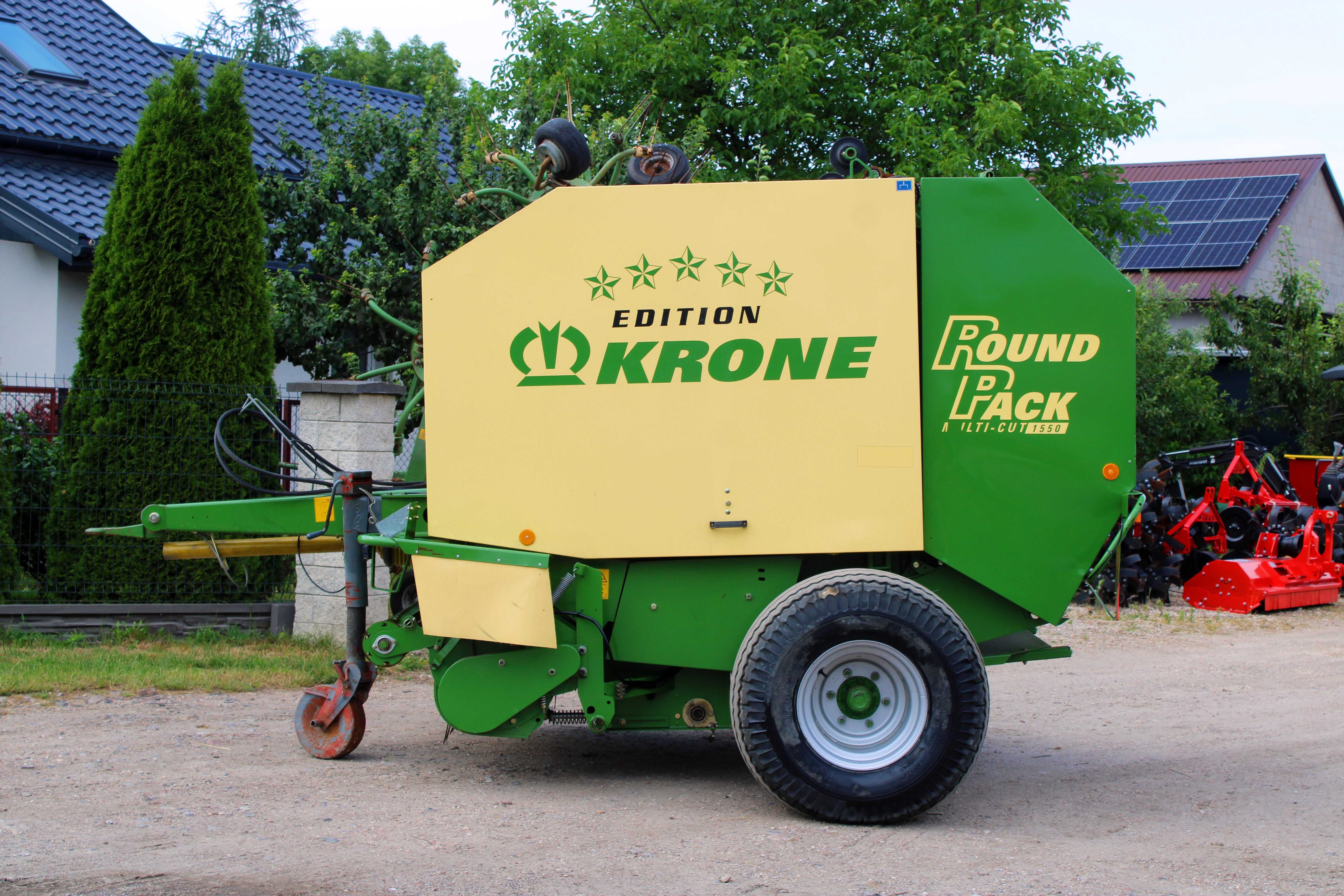 Prasa Rolująca KRONE Round Pack multi cut 1550 jak NOWA super STAN !!