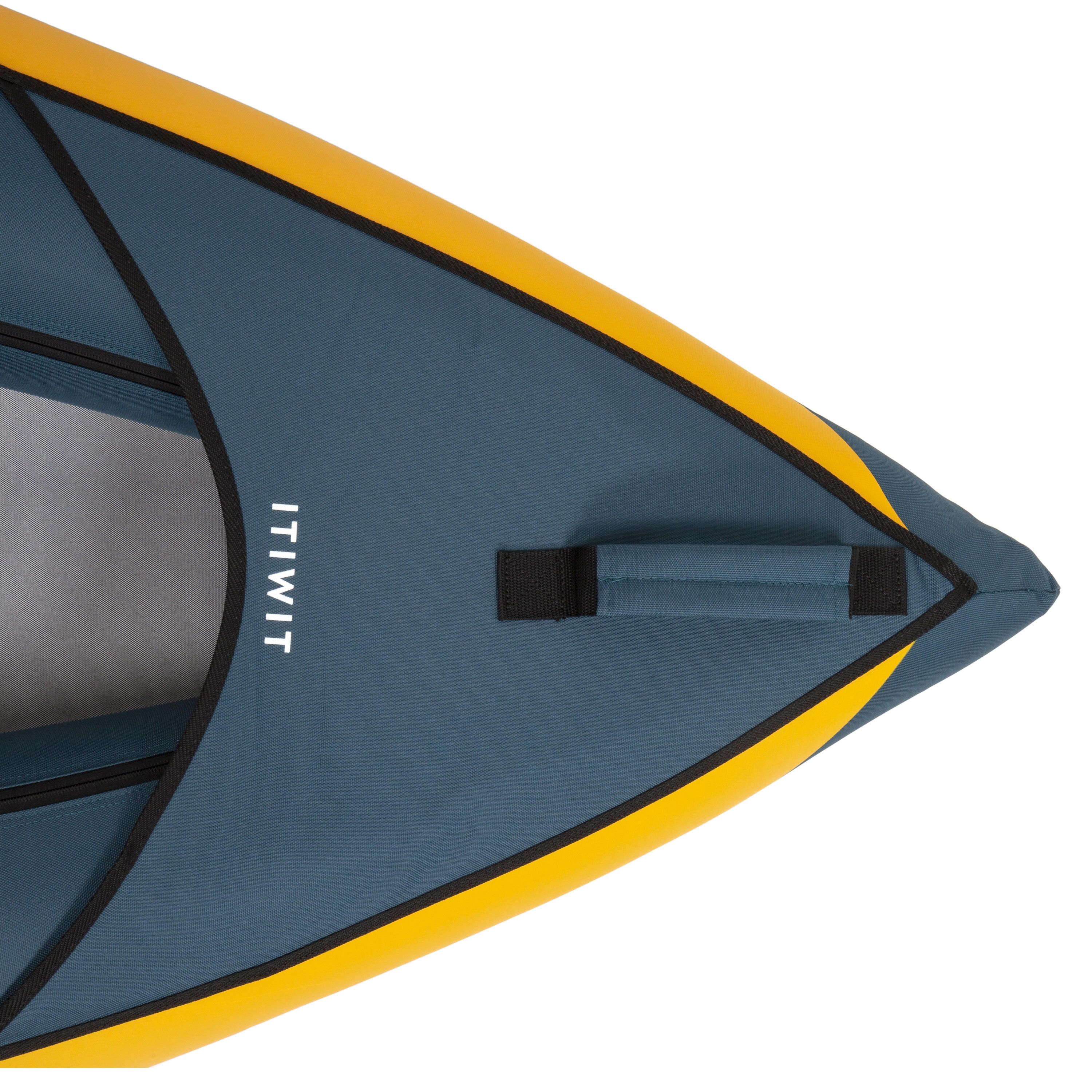 Canoa kayak insuflável de passeio 1/2 lugares