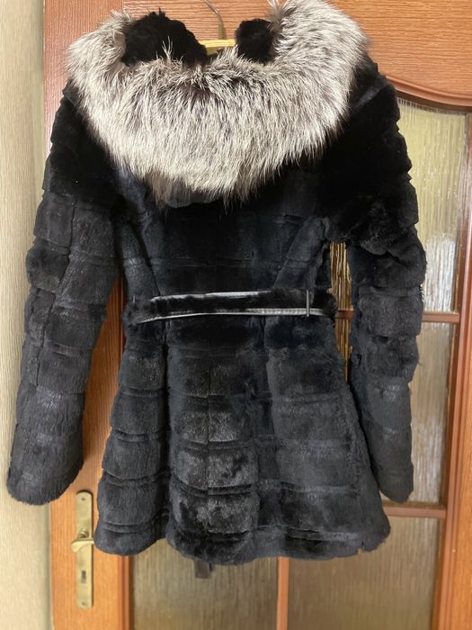 Шуба натуральна з кролика