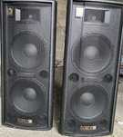 Kolumny, bas, powermixer, zestaw nagłośnieniowy LDM, moc 2400W RMS