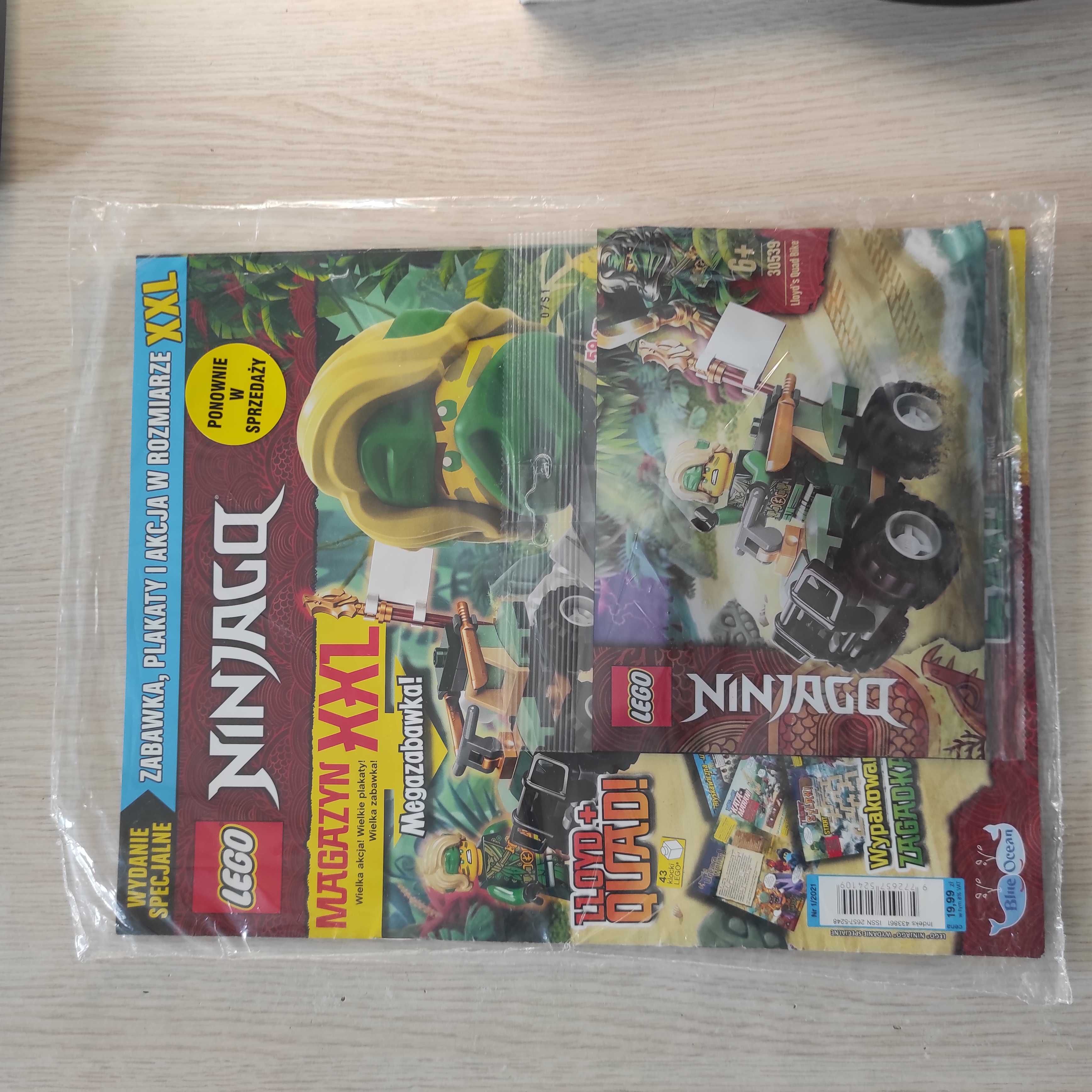 Magazyn Lego Ninjago 1/2021 wydanie specjalne Lloyd + quad