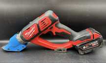 Nożyce do metalu Milwaukee M18 BMS20 + Aku 5Ah. Lombard Łódź.