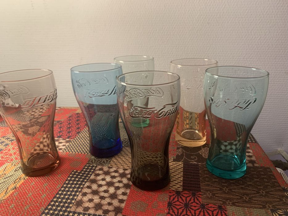 Kolekcjonerskie szklanki Coca-Coli #unikat#fun