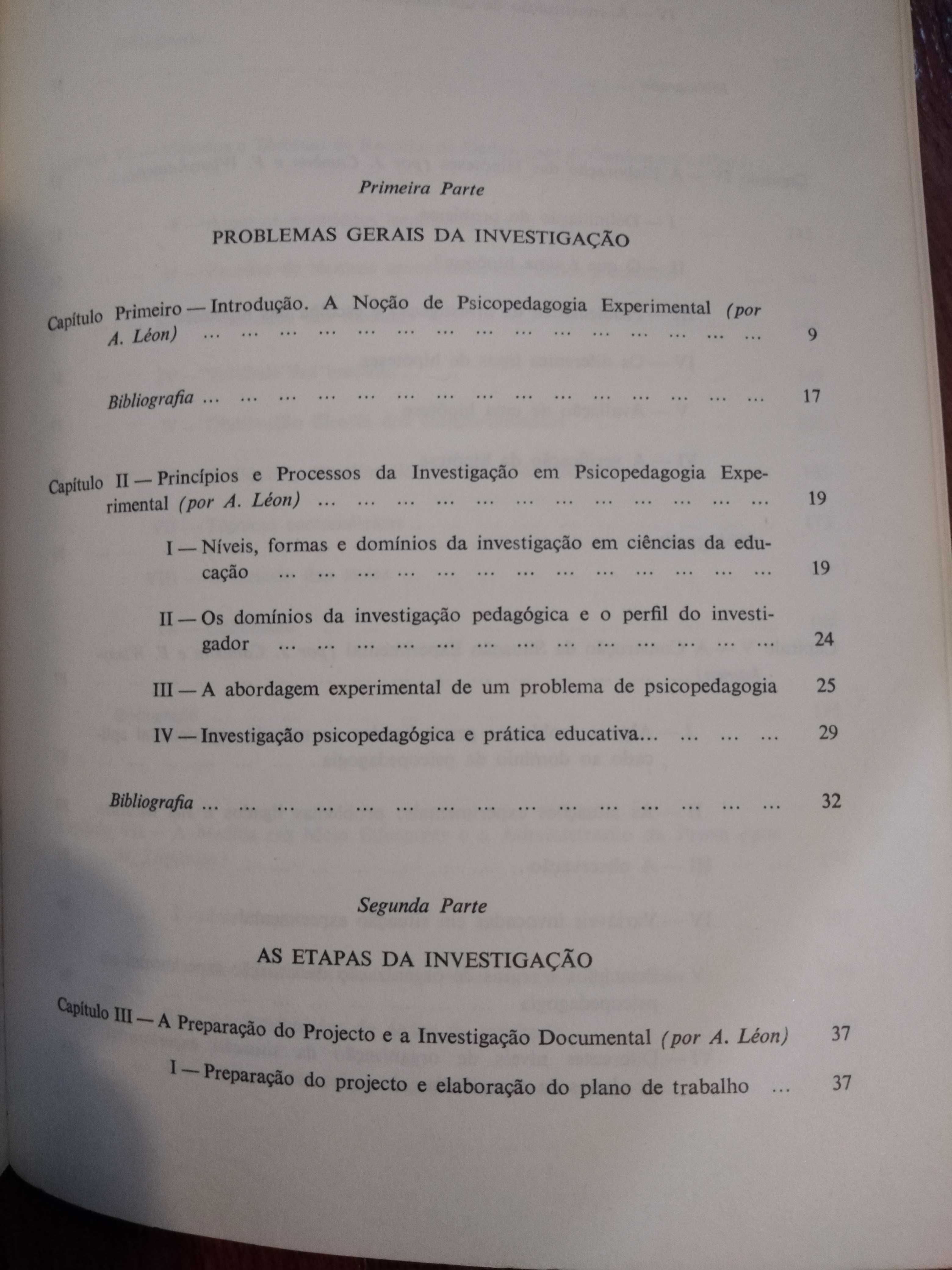 Antoine Léon - Manual de Psicopedagogia experimental