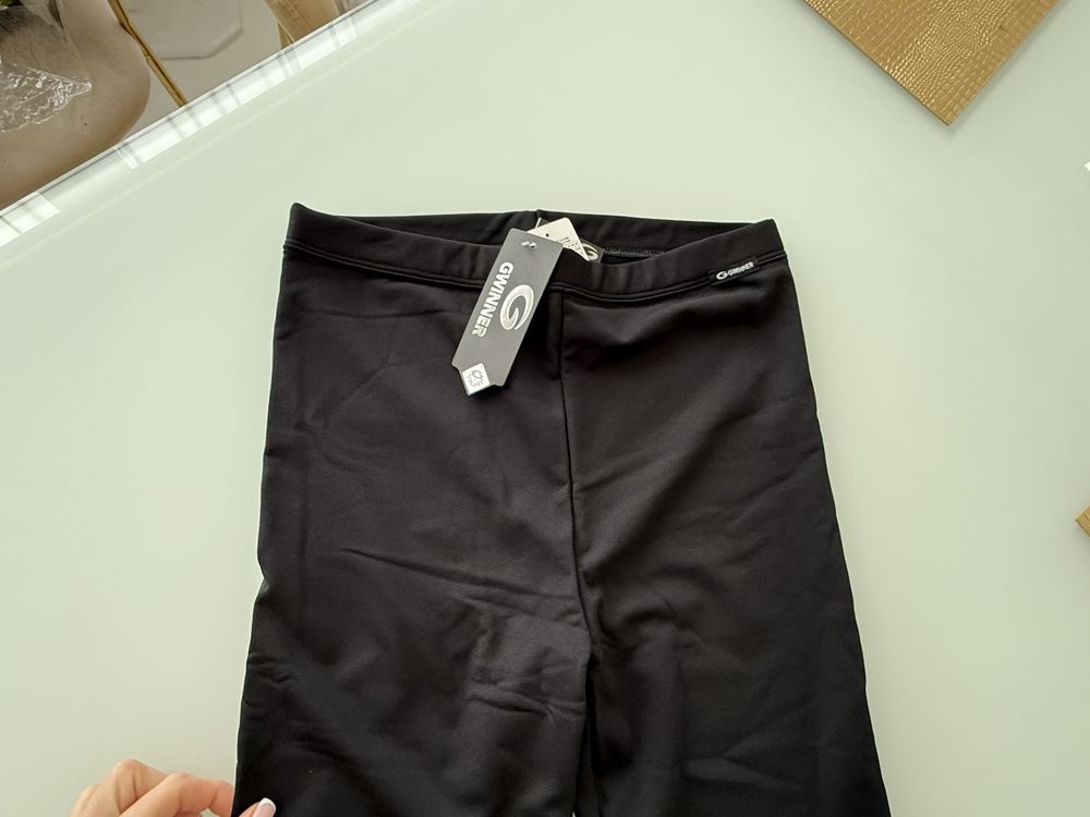 GWinner legginsy czarne ocieplane nowe L