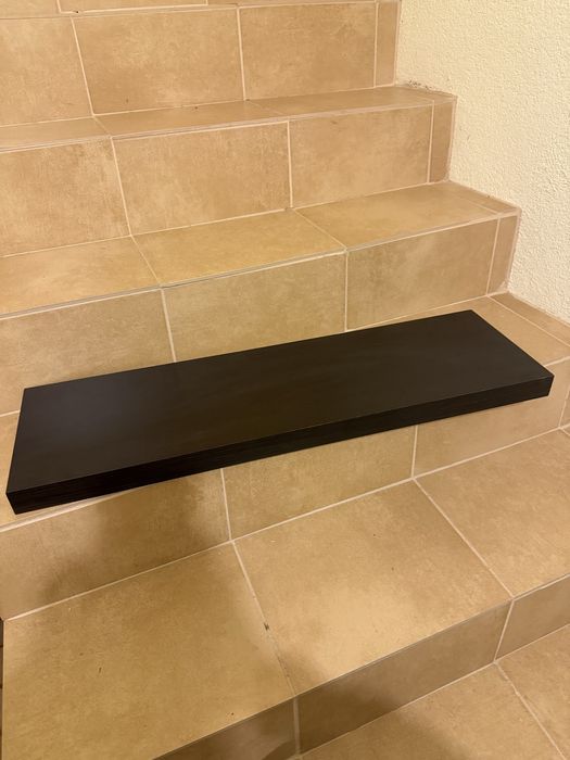 Pulka ikea ciekne drewno