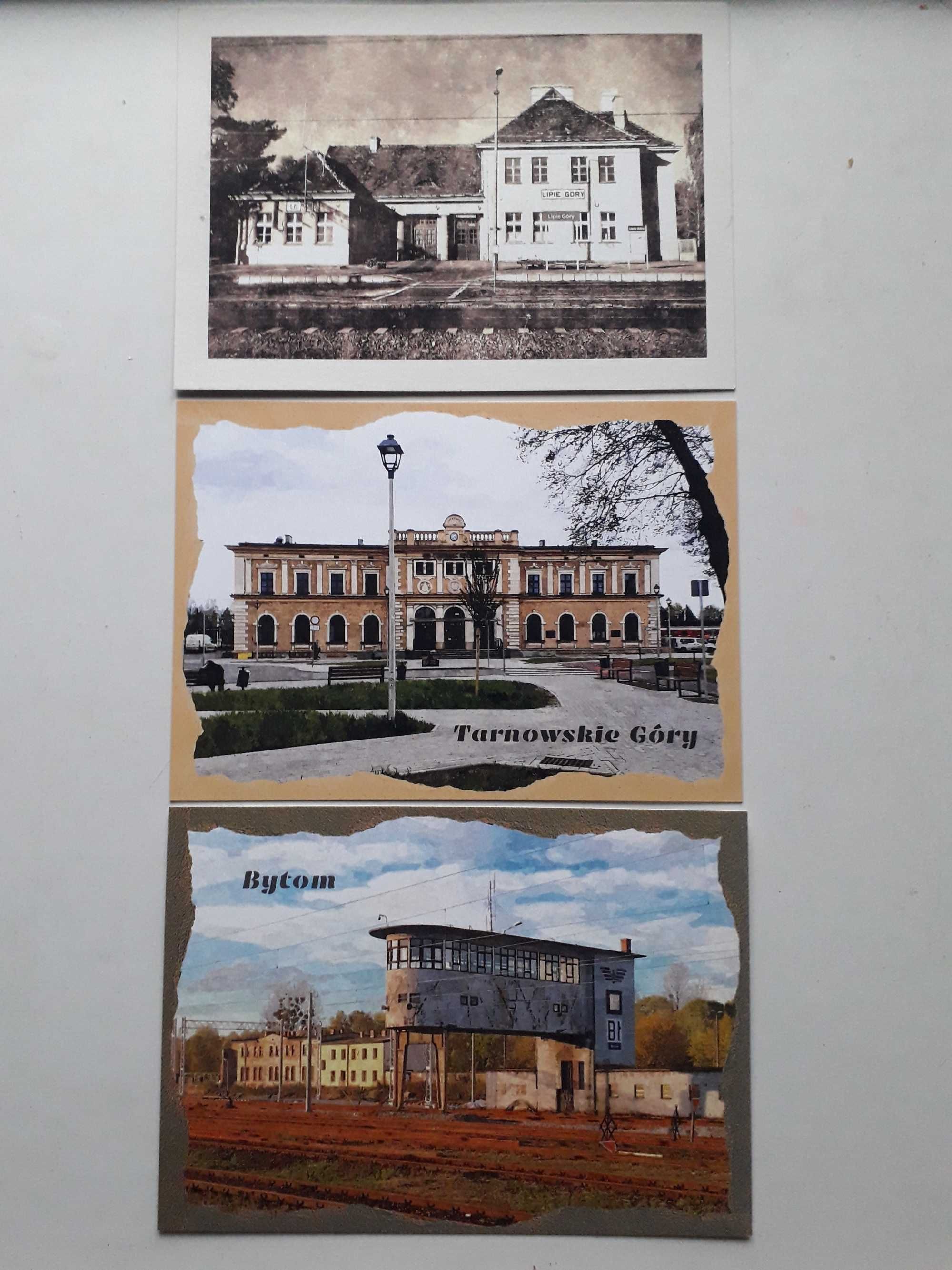 Linia nr 131 Chorzów Batory - Tczew kartki 3 szt.