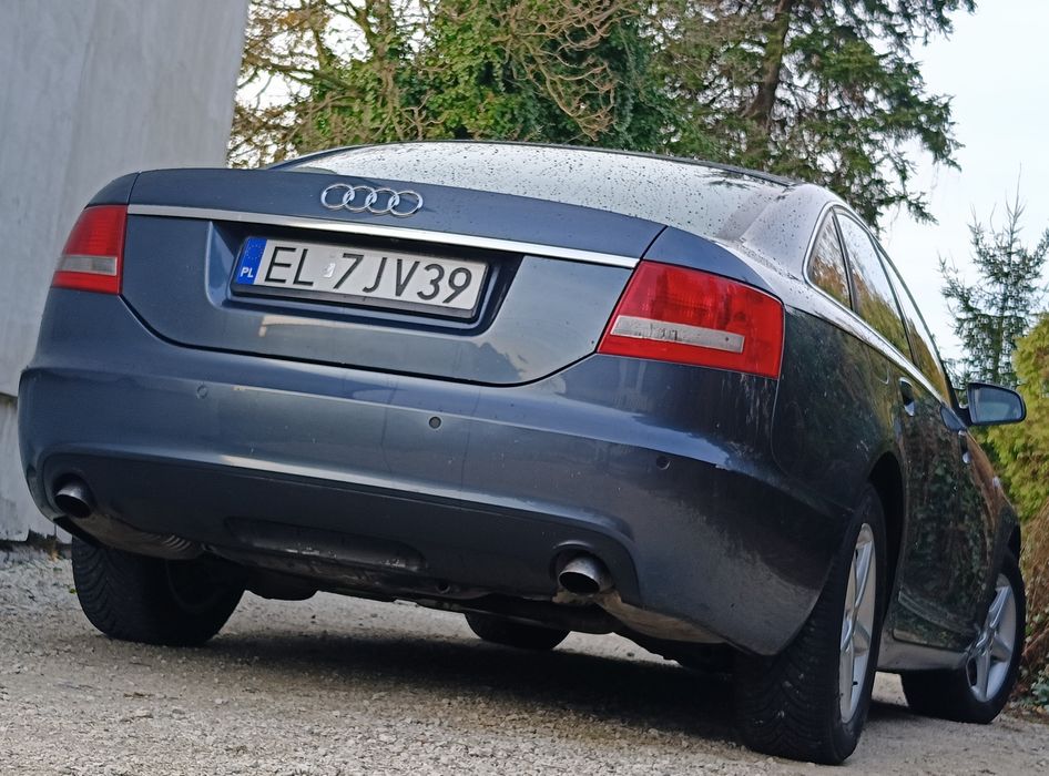 Audi A6 C6. 2.7TDI.Sedan. Manual. Pneumatyka. Navi. Skóry.Serwisowana.