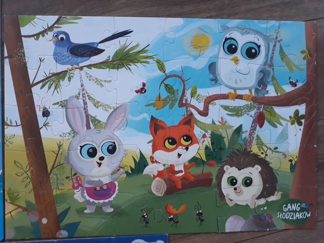 Zestaw puzzli maxi 3 pudełka