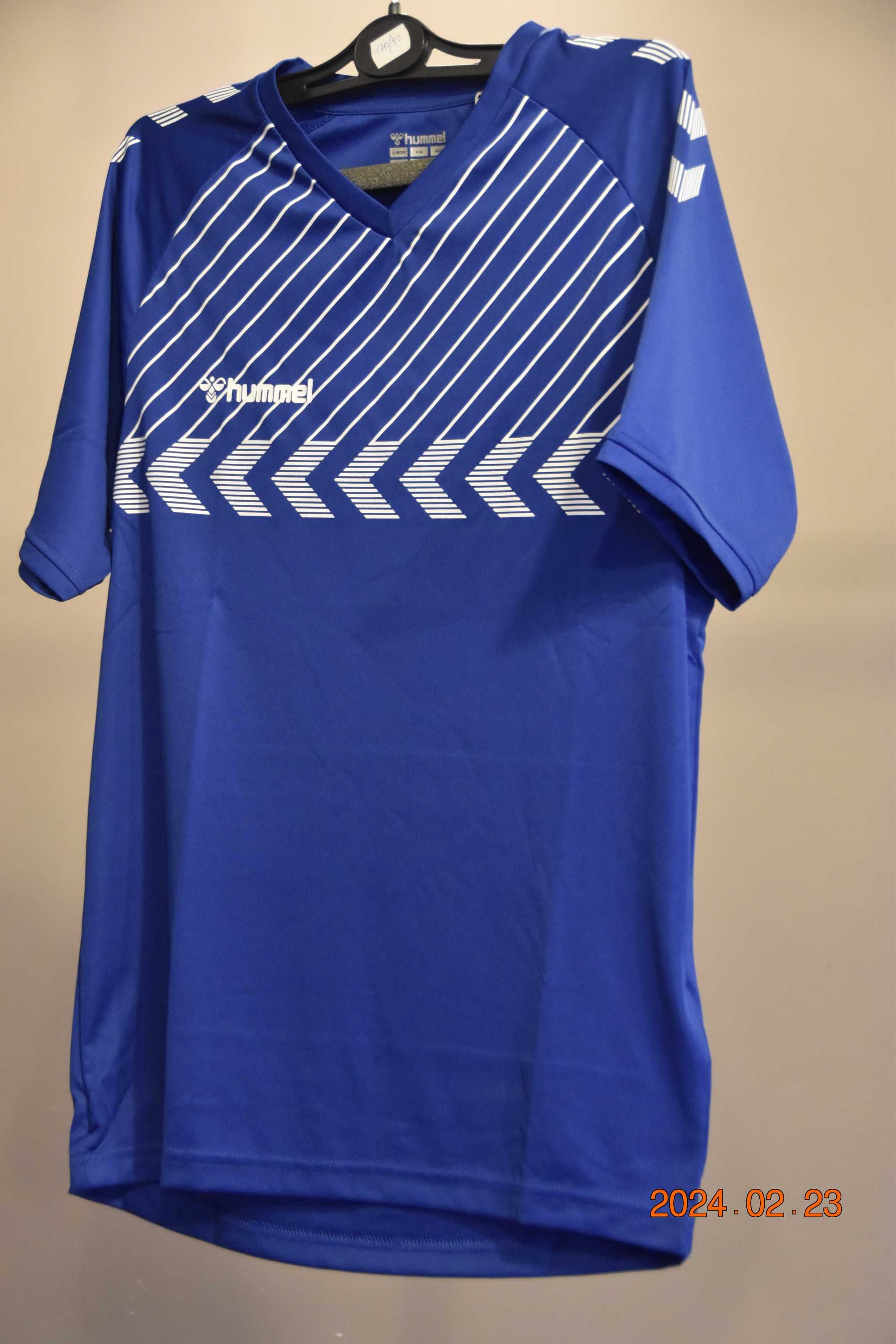 Niebieska Koszulka Sportowa 164