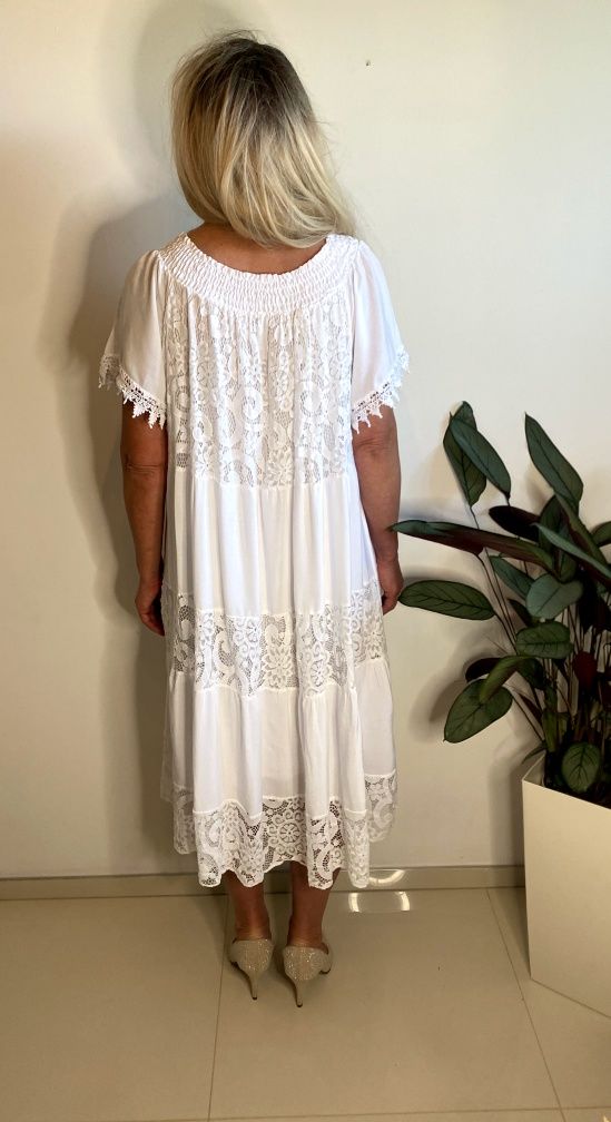 Sukienka plus size 4xl 3xl komunia chrzest