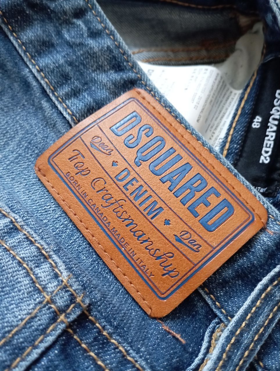 Чоловічі джинсові шорти Dsquared