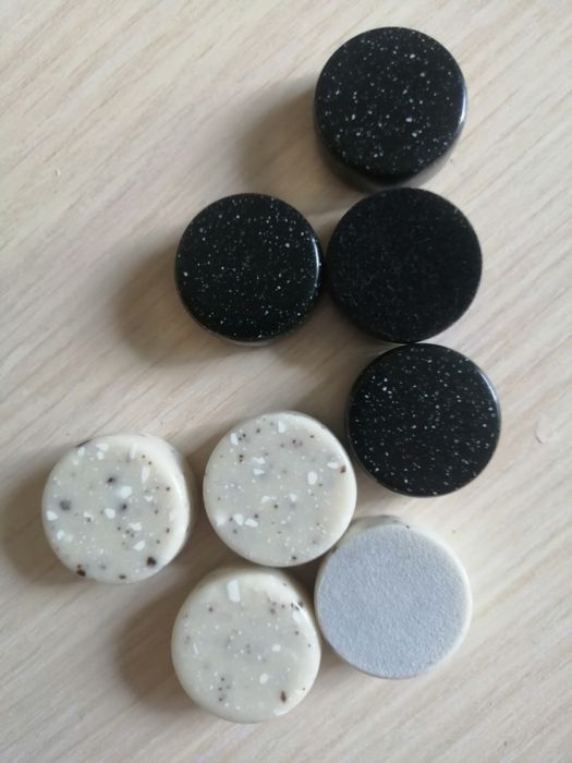 Фішки для нард з акрілового камня