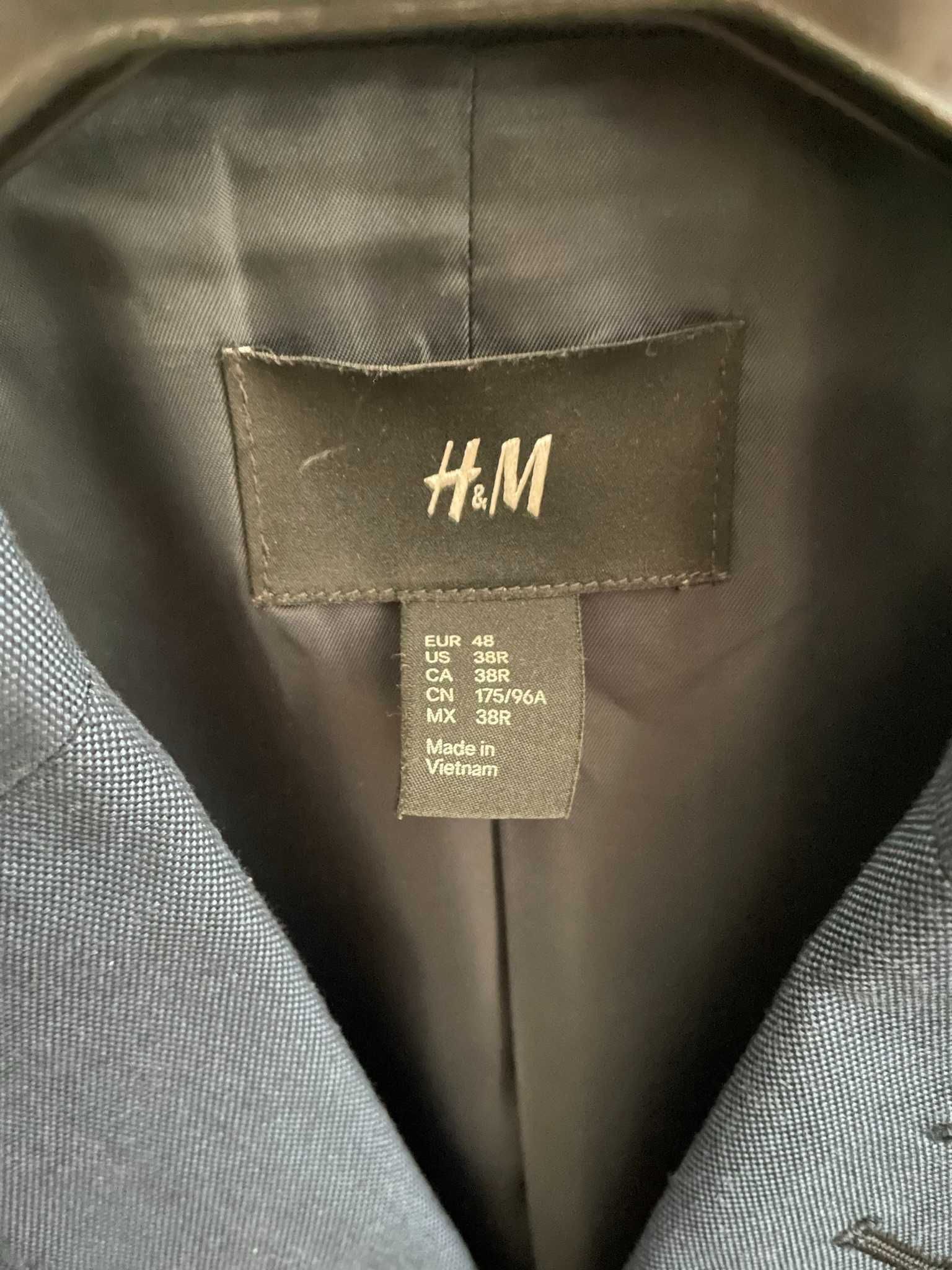 Blazer Azul H&M, tamanho 46