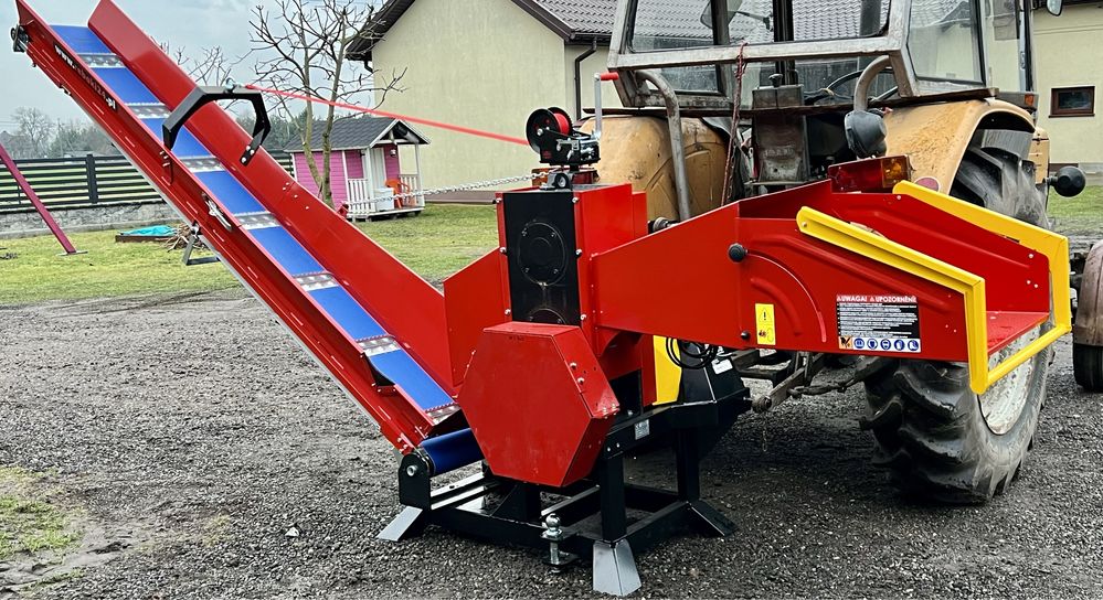 Rębak do ciągnika Remet R-150 WOM + taśmociąg 3m WYNAJEM - [PAW-REMB]