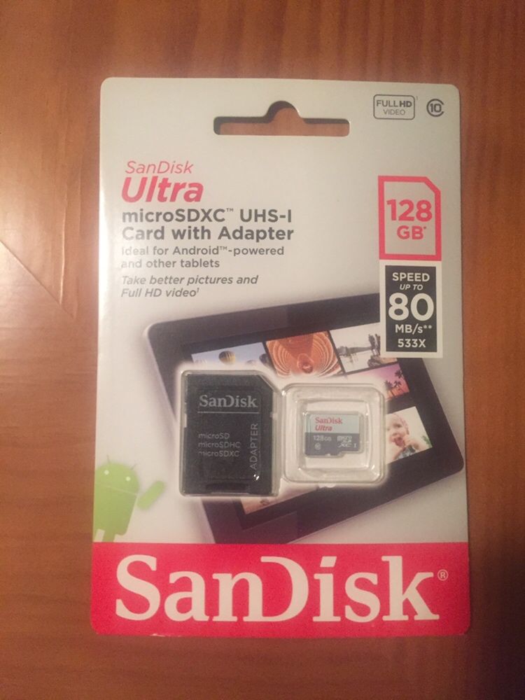 Cartao memoria 128Gb