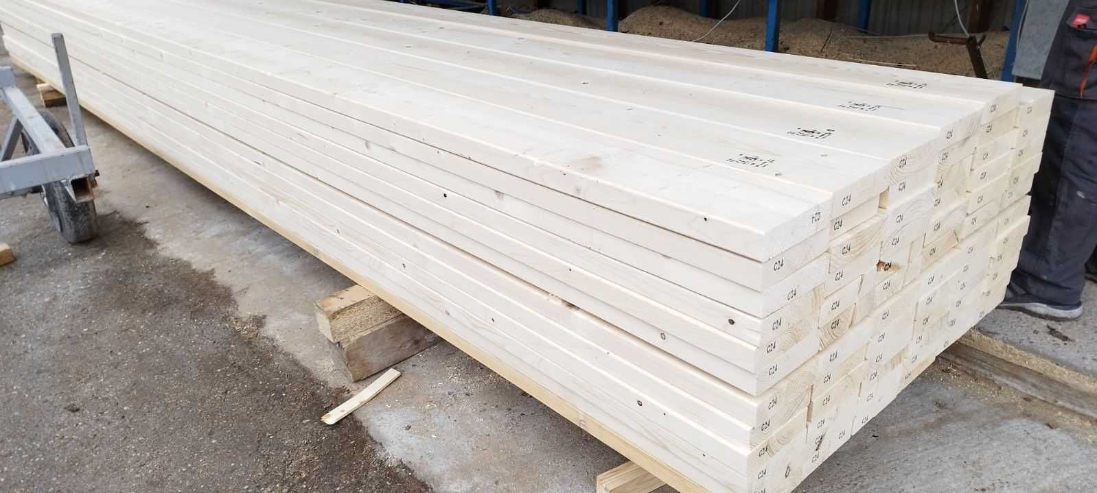 Drewno konstrukcyjne C24 45x95 świerk