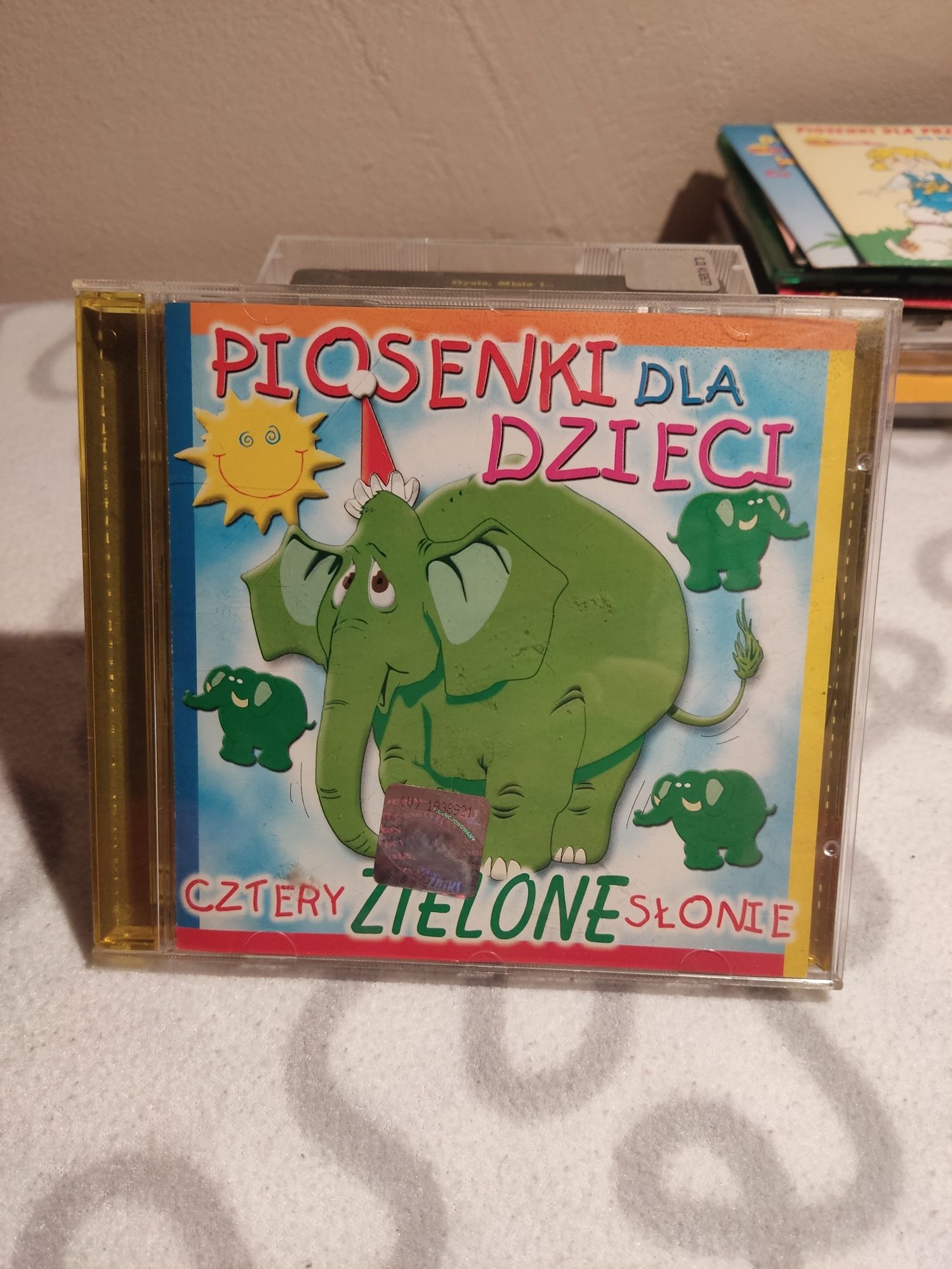 Płyta CD Piosenki dla dzieci Cztery zielone słonie Beata Wróbel