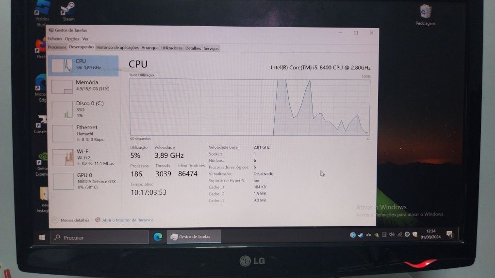 PC gaming intel core i5