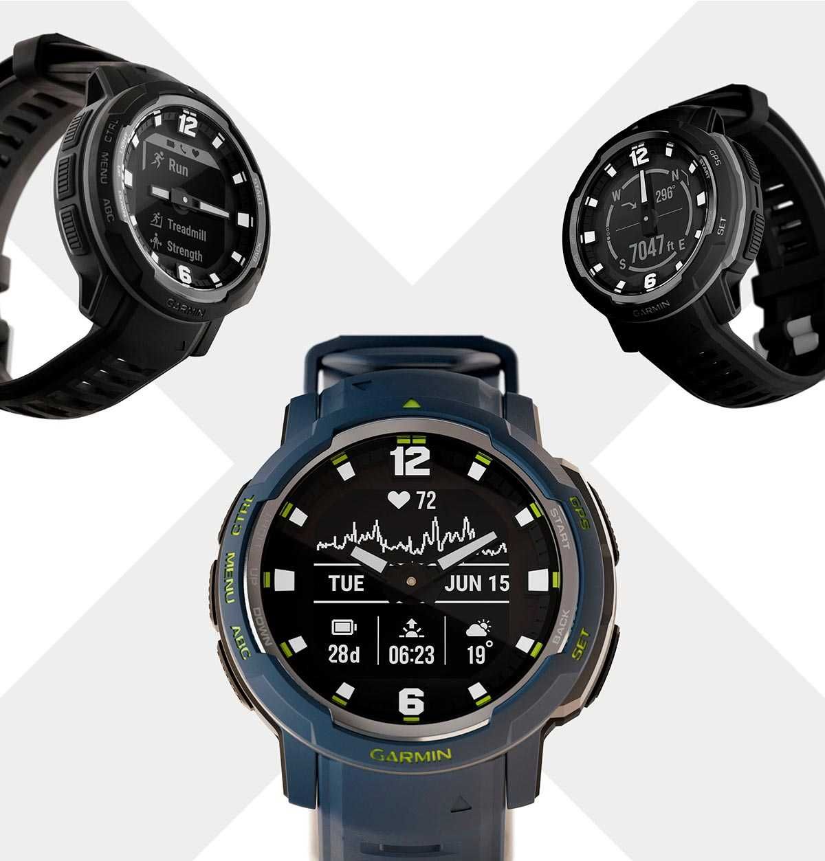 Garmin Instinct Crossover - Standard Edition чорний 010-02730-03