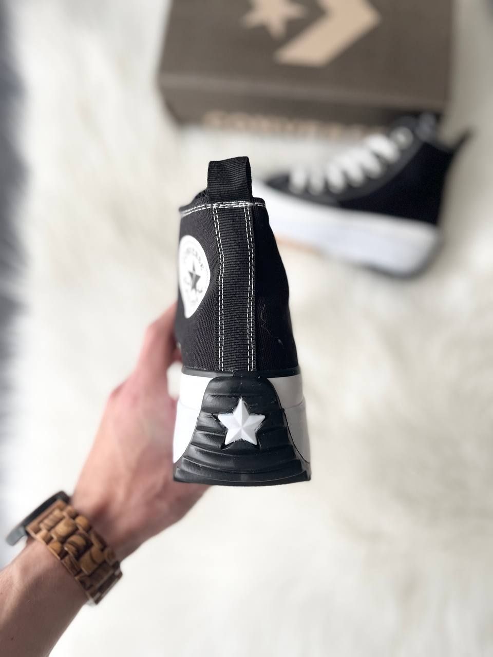 Жіночі кеди Converse Run Star Hike Black