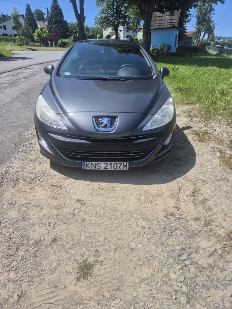 Peugeot 308 CC • 2.0 Diesel • Full opcja • Skóra • 2009 • Cabrio