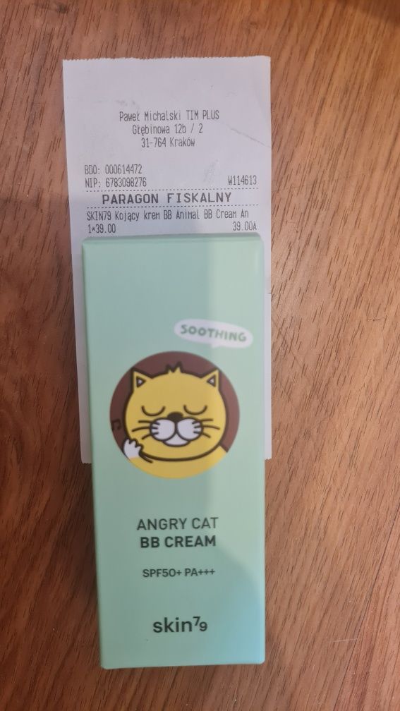 Angry Cat BB Cream Skin 79 spf50