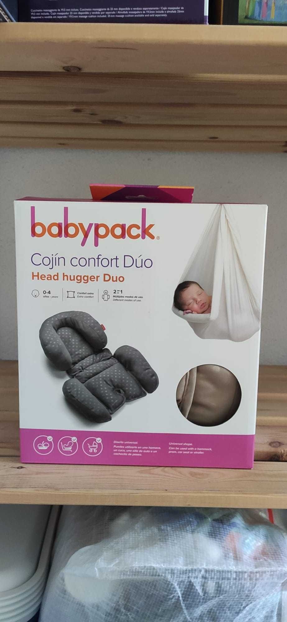 REDUTOR BABYPACK BEGE + Almofada de amamentação