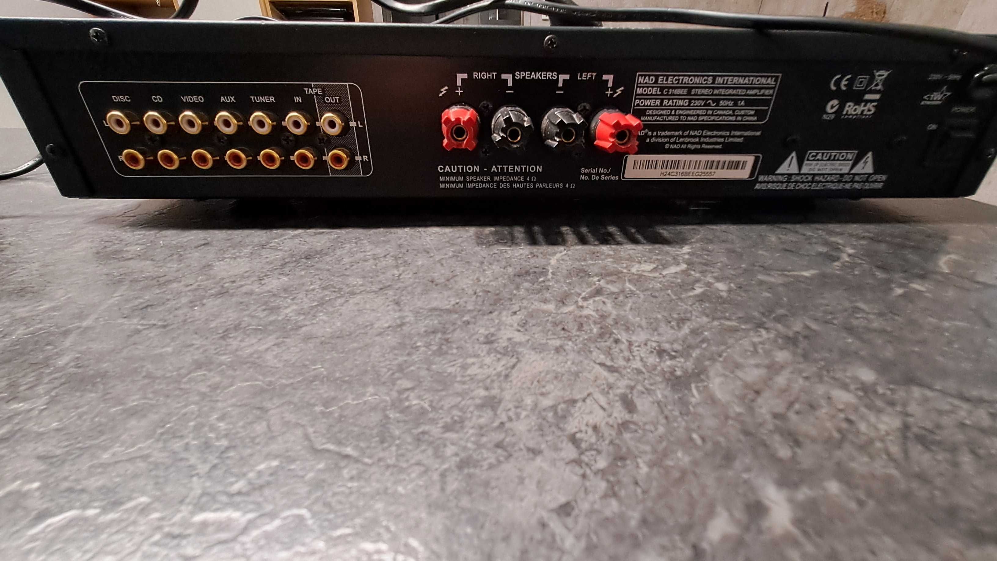 wzmacniacz NAD C 316 BEE