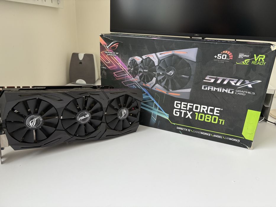 Відеокарта GTX 1080 Ti ASUS ROG STRIX 11G