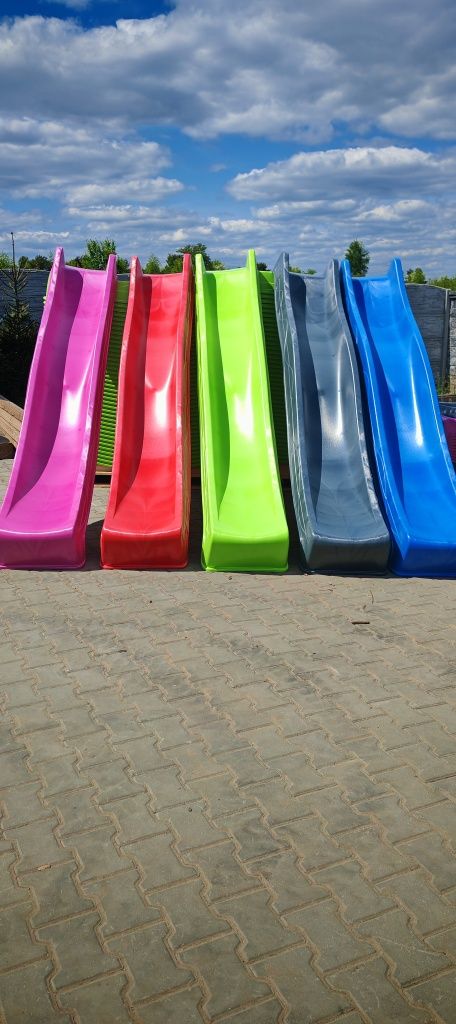 Slizg zjeżdżalnia kbt ślizgawka plac zabaw domek 2,2 2,5 m podest 1,2