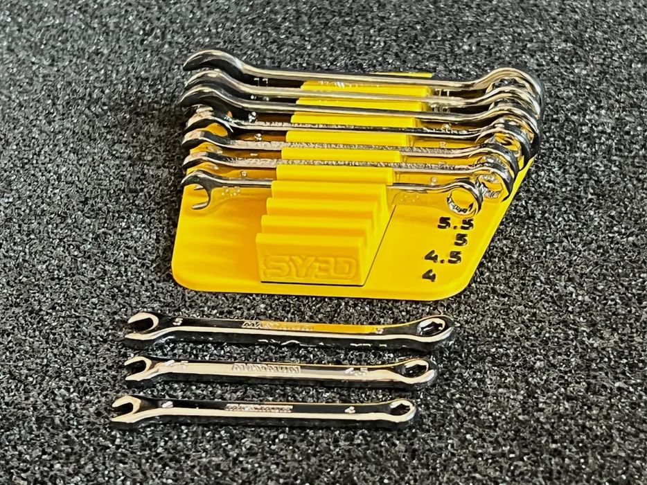 Organizador de Chaves de Fendas Mini Métricas (Conjunto 10)