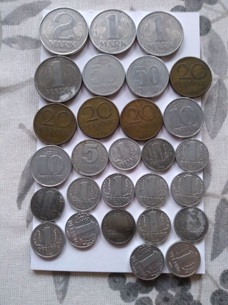 Monety Niemcy DDR